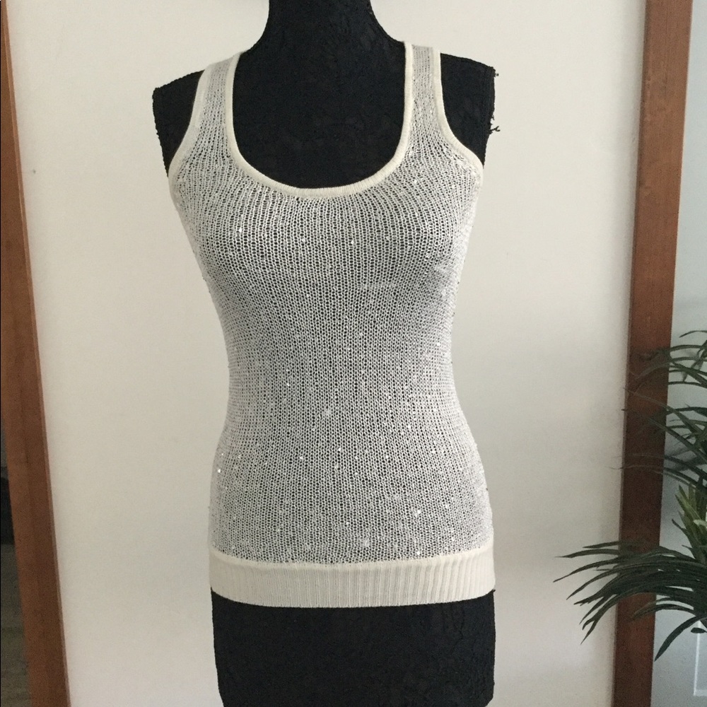 Sequin dressy top